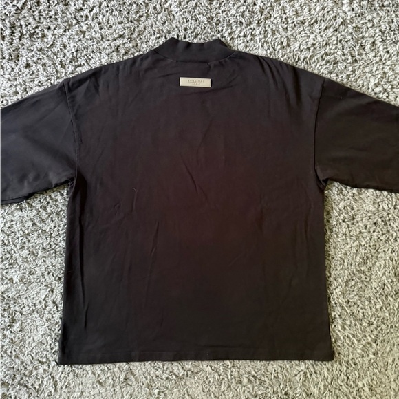 Fear of God Essentials - Mock Neck Long Sleeve 1977 ‘Iron’ - Picture 6 of 7